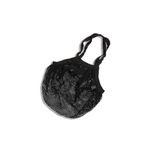 Indkøbsnet af økologisk bomuld, Sort