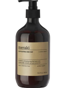 Meraki Exfoliating Hand Soap, Northern Dawn, 490ml.