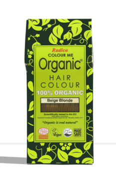 Radico Økologisk og vegansk henna hårfarve – Beige Blonde, 100g.