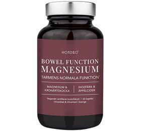 NORDBO Bowel Function Magnesium, 60kap.