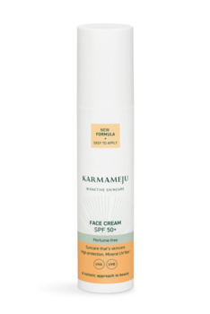 Karmameju SUN Face Cream SPF50+, Parfumefri, 50ml.