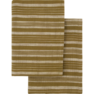 Meraki Viskestykker Mørk Oliven, 2 stk.