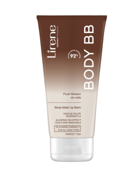 Lirene Perfect Tan, Self-tanning Body Make Up Balm BB, 175ml.