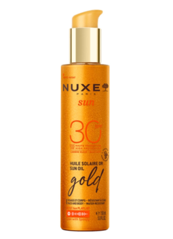 NUXE Sun Tanning Oil Gold SPF30, 150ml.