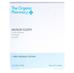The Organic Pharmacy Økologisk Muslin Cloth, 2 stk.