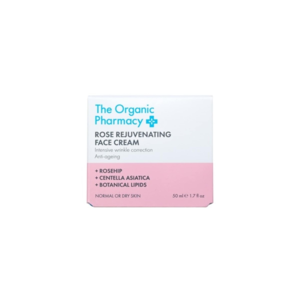 The Organic Pharmacy Rose Rejuvenating Face Cream, 50ml.