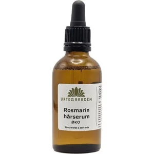 Urtegaarden Økologisk Rosmarinhårserum, 50ml.