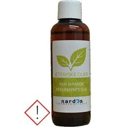 Nardos Ren japansk pebermynteolie, 100ml.