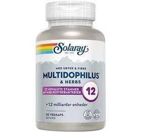 Solaray Multidophilus & Herbs, 30kap.