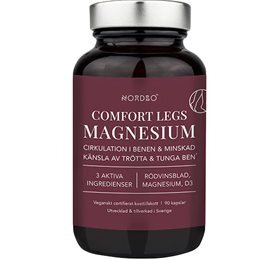 NORDBO Nordbo Comfort Legs Magnesium 90 kap.