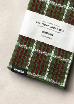 Humdakin Strikket Køkkenhåndklæde, "Festive Forest"