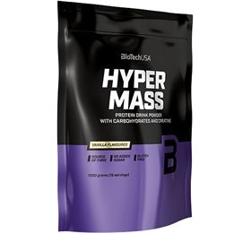BioTechUSA Hyper Mass Protein Pulver - Vanilje, 1000g.