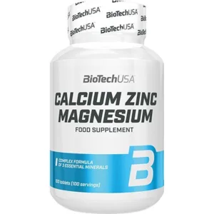 BioTechUSA Calcium Zinc Magnesium, 100tab.