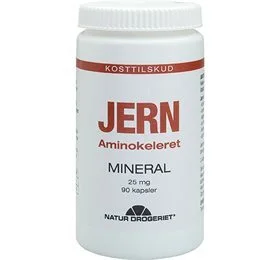 Natur-Drogeriet Jern 25 mg, 90kap.