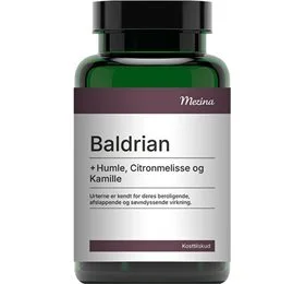 Mezina Baldrian + Humle, Citronmelisse og Kamille, 120kap.