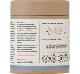 Bone Broth Collagen med hyaluronsyre Ø, kapsler, 300kap.