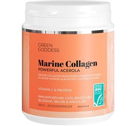 Green Goddess Marine Collagen Powerful Acerola, 250g.