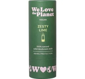 We Love The Planet Deo Stift Zesty Lime, 40g.