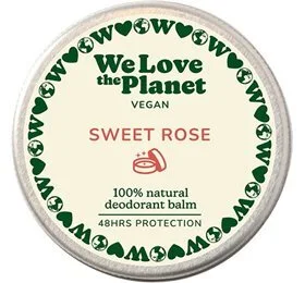 We Love The Planet Deodorant balm Sweet Rose, 35g.