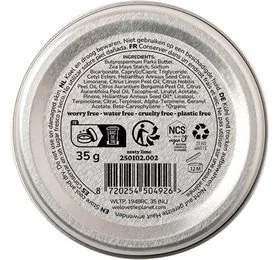 We Love The Planet Deodorant balm Zesty Lime, 35g.