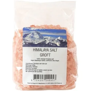 Himalayasalt grov, 500g.