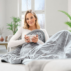 Beurer Green Planet Varmeplaid HD 75, Grå