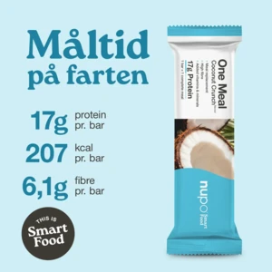 Nupo One Meal Bar Coconut Crunch, 60g. 1stk.