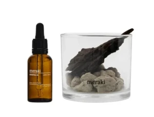 Meraki Duftfrisker sæt, MKLavastone & wood - Amber dust, 30ml.