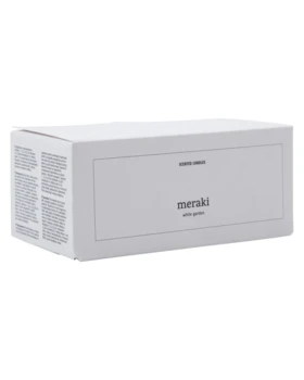 Meraki Duftlys White Garden, 2stk. a 60g.