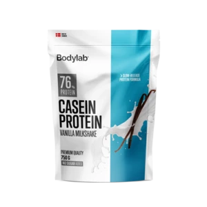 Bodylab Casein Protein Vanilla Milkshake, 750 g.
