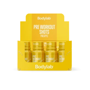 Bodylab Pre Workout Shot Pineapple, 12 x 60 ml.