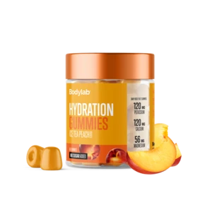 Bodylab Hydration Gummies Ice Tea Peach, 90 stk.