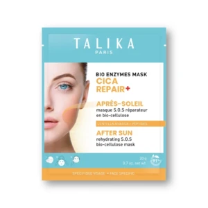 Talika Bio Enzymes Mask – Cica Repair+ After Sun, 1 stk.