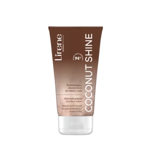 Lirene Perfect Tan, selvbruner ansigts- og kropscreme COCONUT SHINE, 150ml.