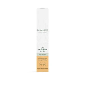 Karmameju SUN LIP & FACE CREAM SPF 50+, 12ml.