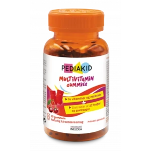 PEDIAKID Multivitamin, Kosttilskud i form af gummies, 60stk.