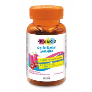 PEDIAKID D3 vitamin Kosttilskud i form af gummies, 60stk.