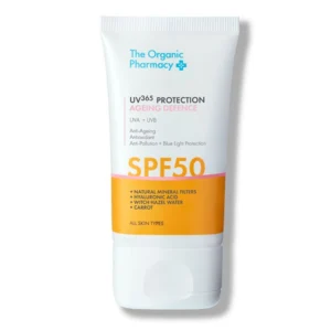 The Organic Pharmacy UV 365 Protection Ageing Defence SPF 50, 40ml.