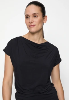 Curare Flow #1110 Top Wasserfall - Black