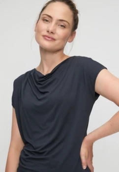 Curare Flow #1110 Top Wasserfall - Midnight-blue
