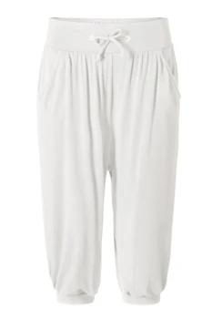 Curare Flow #1131 Capri Pants relaxed - Soft-white