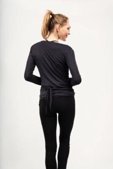 Curare Flow #24 Wrap Jacket - Black