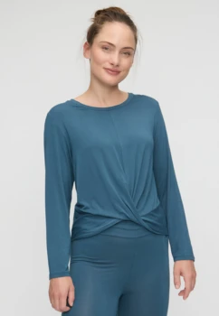 Curare Flow #2708 Shirt round neck - Petrol