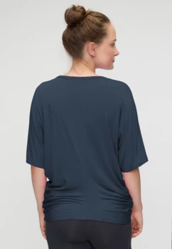 Curare Flow #2709 Shirt round neck - Midnight-blue