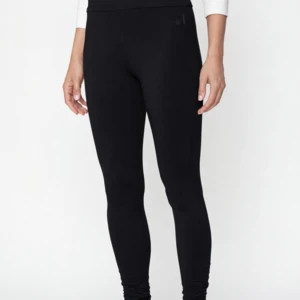 Curare Flow #36 Leggings Roll Down Ruffled - Black