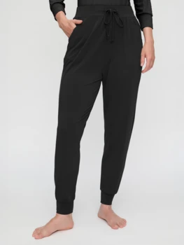 Curare Flow #9246 Pants long loose - Black