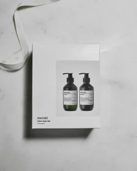 Meraki Gaveæske, Linen Dew, Simple Hand Care, 2x275ml.