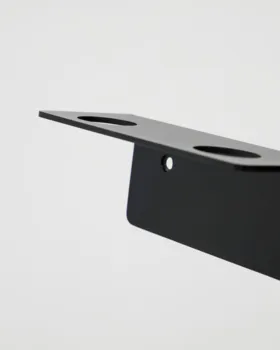 Meraki Flaskeophæng med 2 huller, Børstet sort