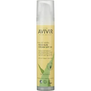 AVIVIR Aloe vera Face Sun cream SPF50, 50ml.