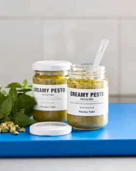 Nicolas Vahé Creamy pesto, Pistachio, 135g.